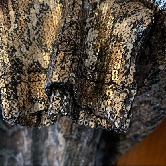 Urban Outfitters Glam Snake Skin Print Sequin Pants Leggings Size XS - Picture 7 of 7